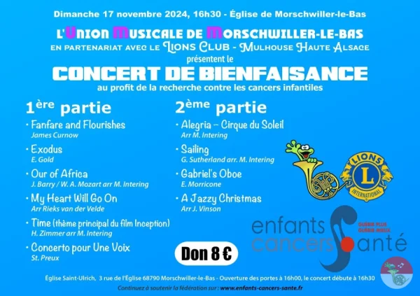 L’Union Musicale de Morschwiller-le-Bas émeut les Cœurs