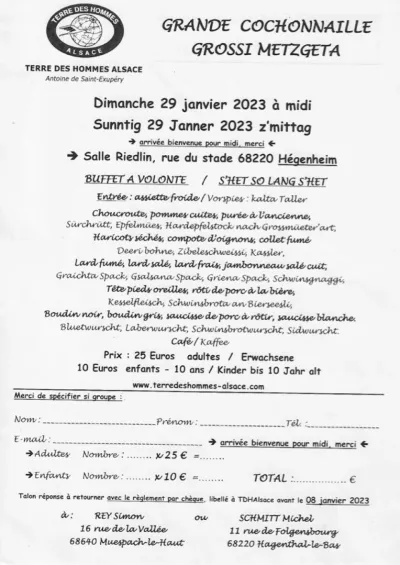 Concert Apéritif aux Grandes Cochonailles de Hégenheim