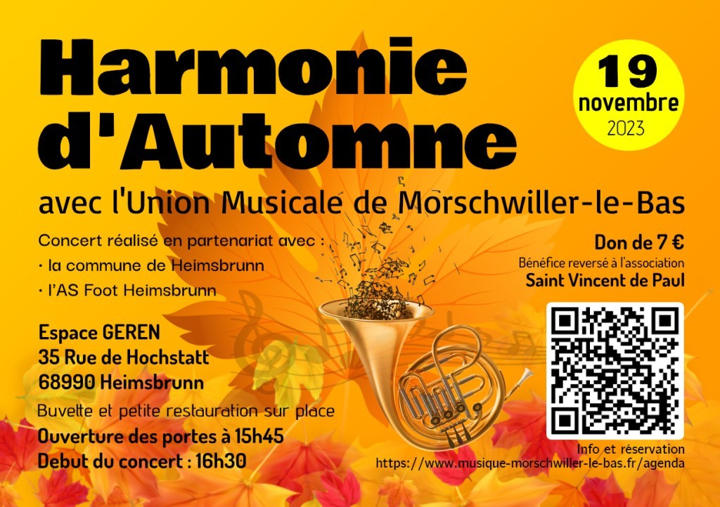 🎶 Concert d'Automne 🎶