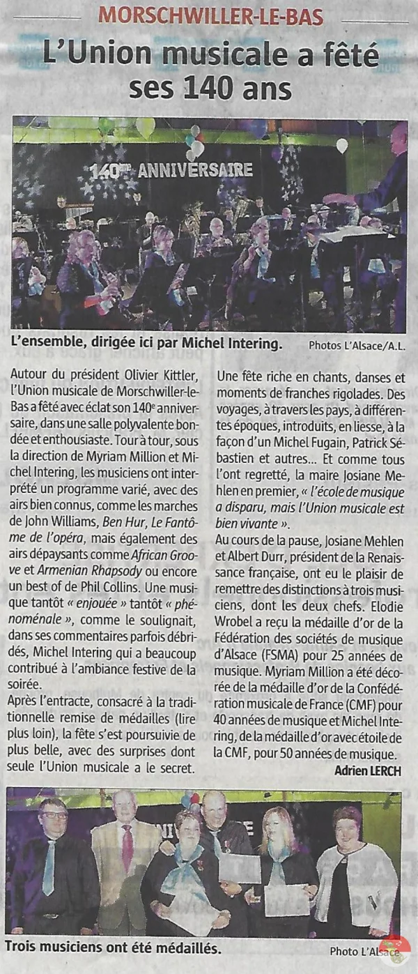Articles de presse